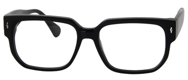 Safari Men Afro Motif Eyeglasses: Uche - Black - SpecSMART Eye Clinic (Front View)